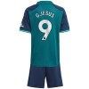 Original Trikotsatz Arsenal G. Jesus 9 Ausweichtrikot 2023-24 Für Kinder